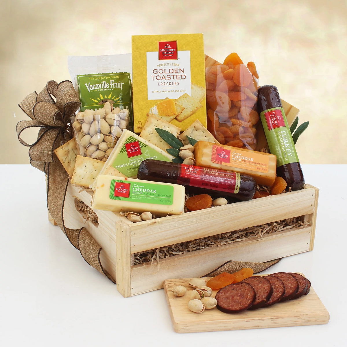 Meat and Cheese Gift Basket F182695