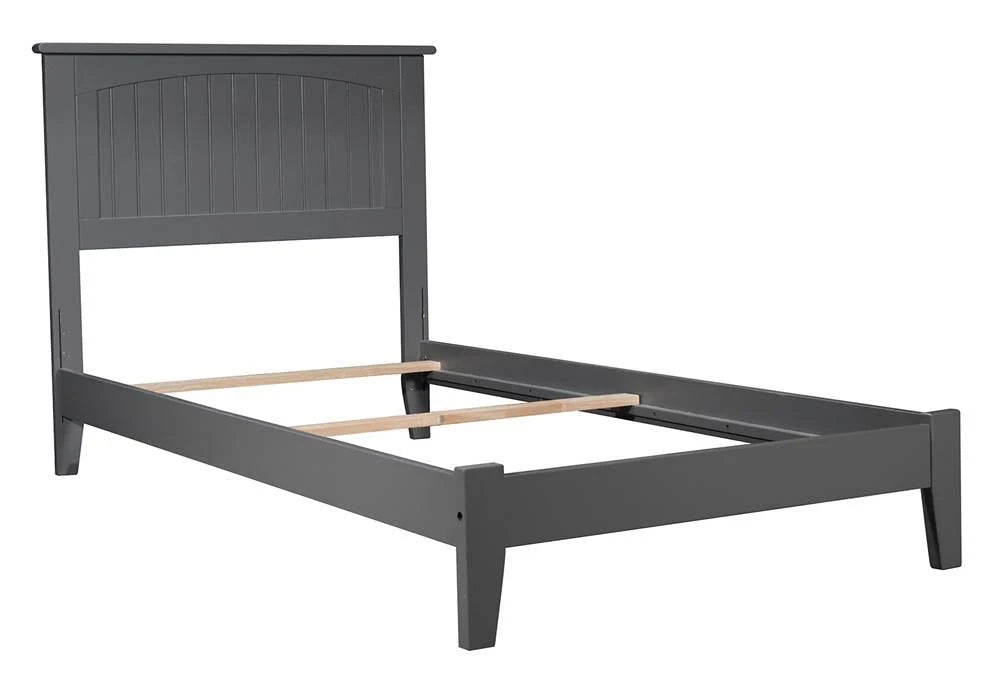 Grey Twin XL Traditional Bed C60618