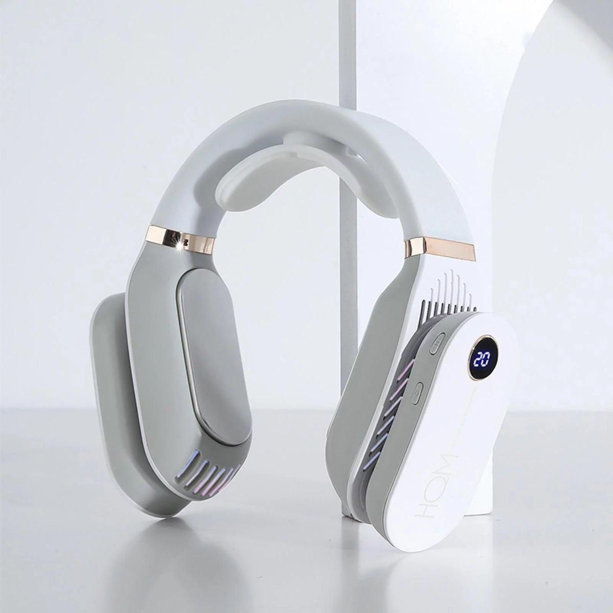 White USB Hanging Neck Air Conditioner P9162