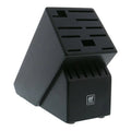 16 Slot Knife Block in Black Rubberwood A84888