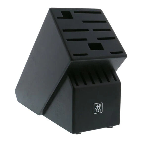 16 Slot Knife Block in Black Rubberwood A84888