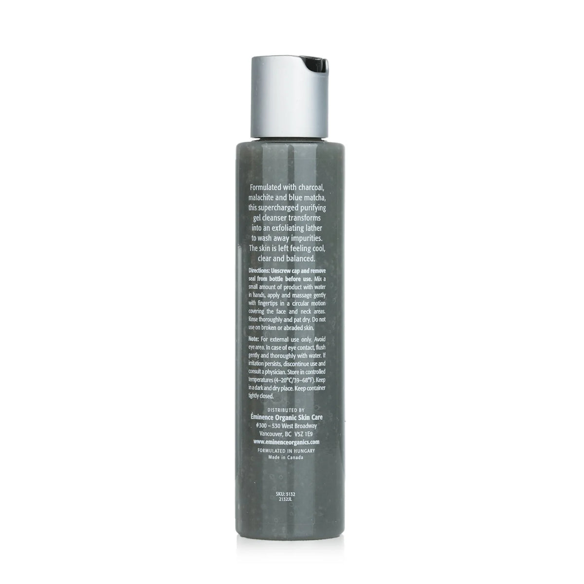 Charcoal Exfoliating Gel Cleanser 150ml/5oz B50077