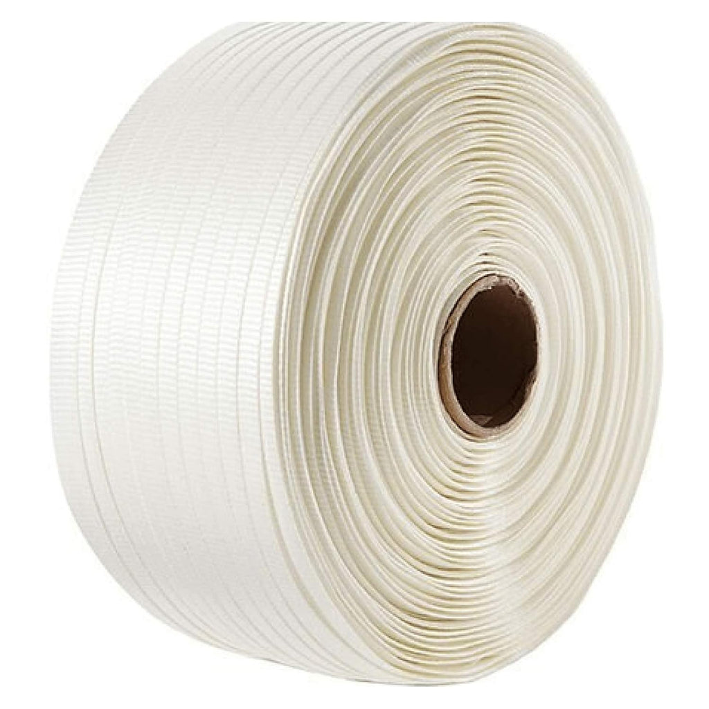 1/2" Heavy Duty Woven Cord Strapping, 1500' Length, 650 lb. Break Strength, Pack of 2 O18845