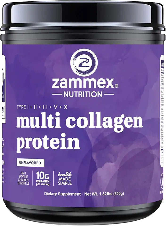 Multi Collagen Peptides Unflavored Protein Powder 60 Serving J63014