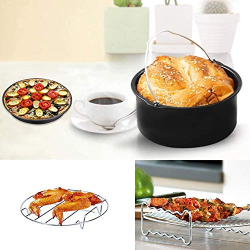 Universal Baking Cooking Accessories for 9 Inches Air Fryer M9485