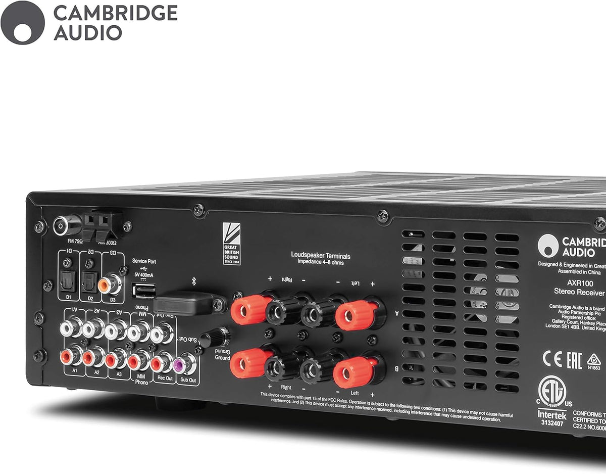 100-Watt Stereo Receiver with Bluetooth E56036