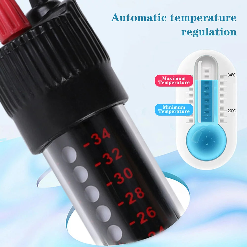 200W Submersible Aquarium Heater with Adjustable Temperature B967