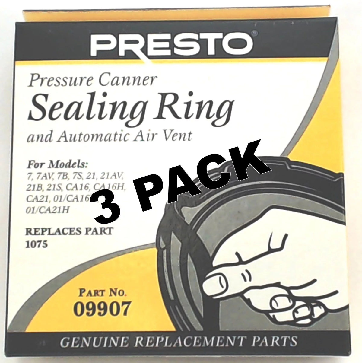 3 Pk Pressure Cooker Sealing Ring Gasket W32838