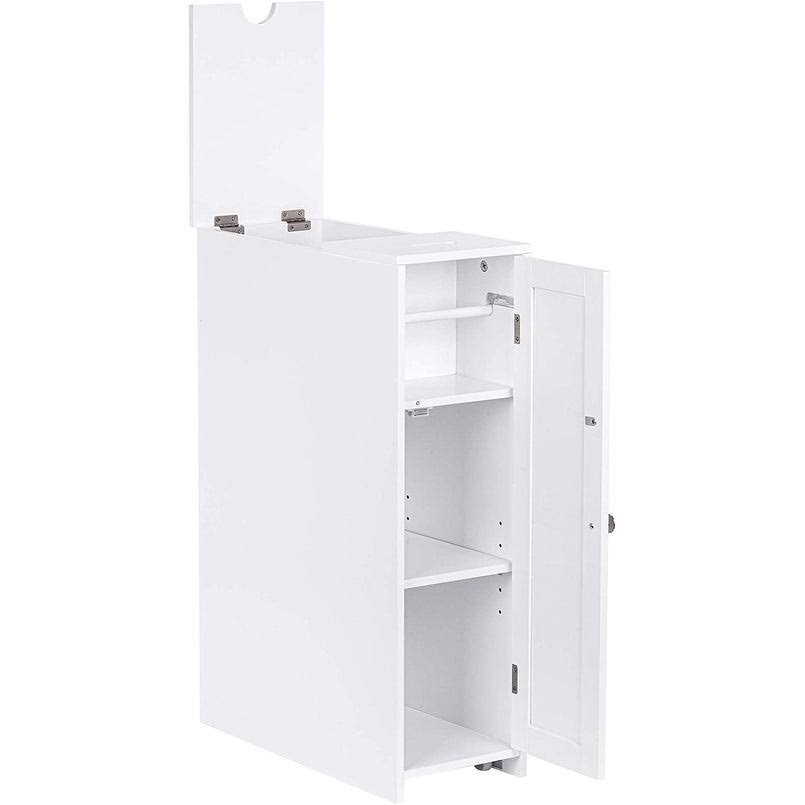 Toilet Paper Storage Cabinet with Rolling Holder F87307