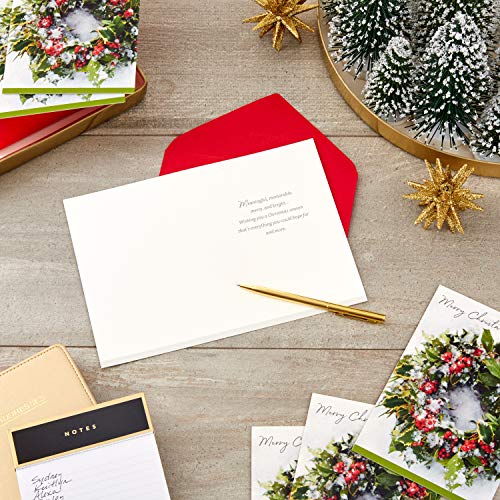 40 Cards and Envelopes Boxed Christmas Cards Y834