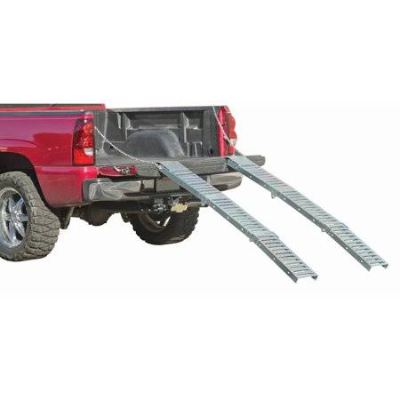1000 lb. Capacity 9 in. x 72 in. Tri-Fold Loading Ramps, Set of Two N792043
