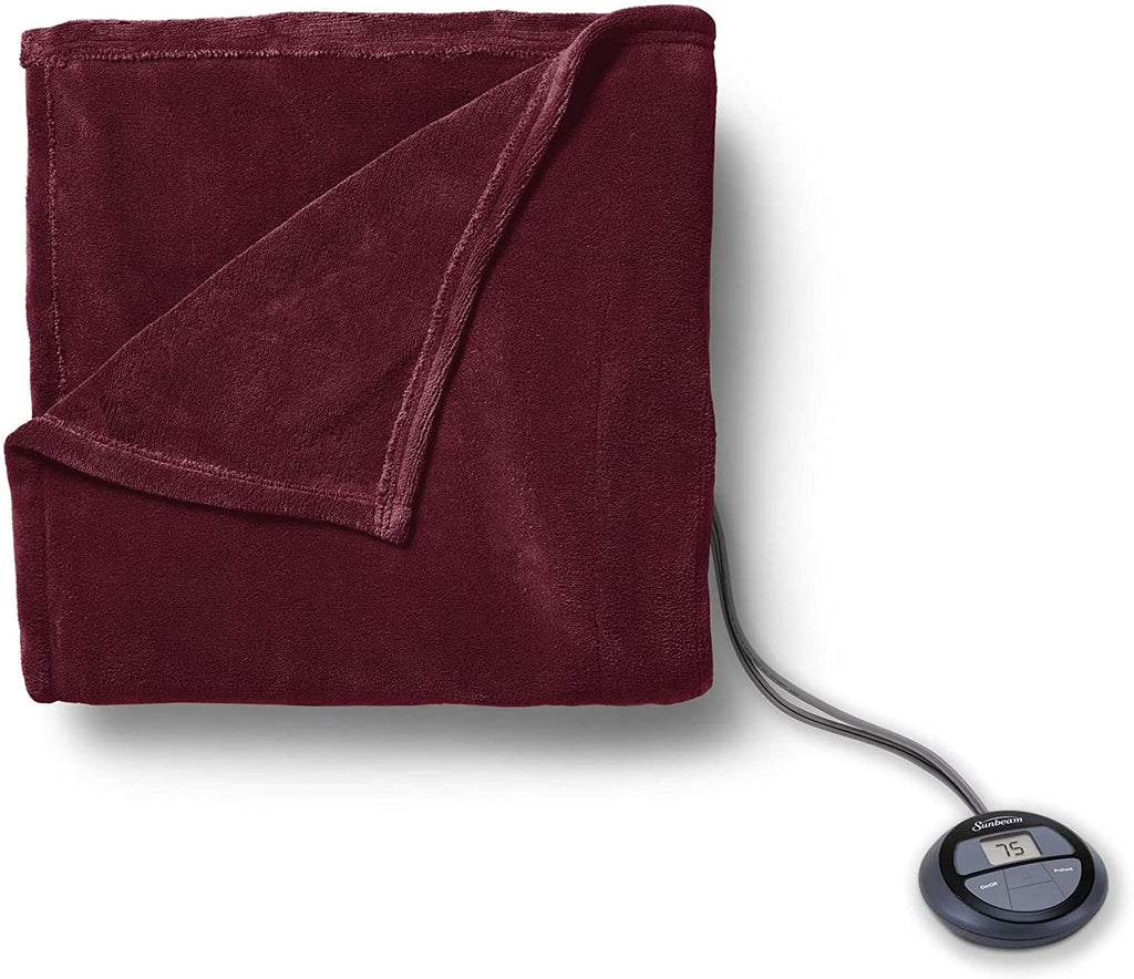 Twin Electric Plush Blanket C601051