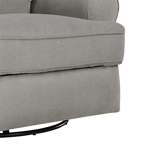 Gray Swivel Glider Recliner Chair I873905