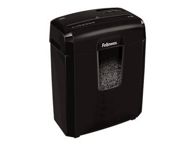 MicroCut Shredder with Wastebasket, 8 Sheet Capacity - Black Y66020