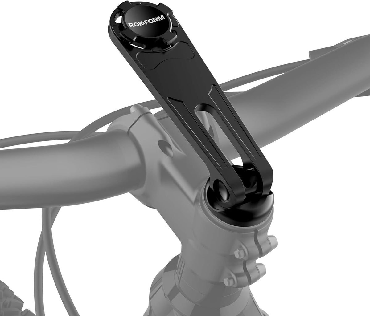 Adjustable Bicycle Phone Holder for Road or Mountain Bike, Black E206