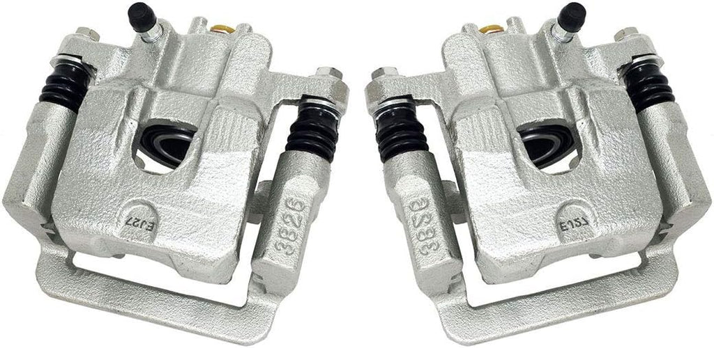Rear Semi-Loaded Caliper Pair with Clips Kit N39218