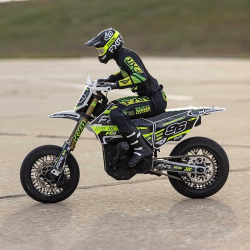 1/4 Super Moto Motorcycle White RTR Basic E9802