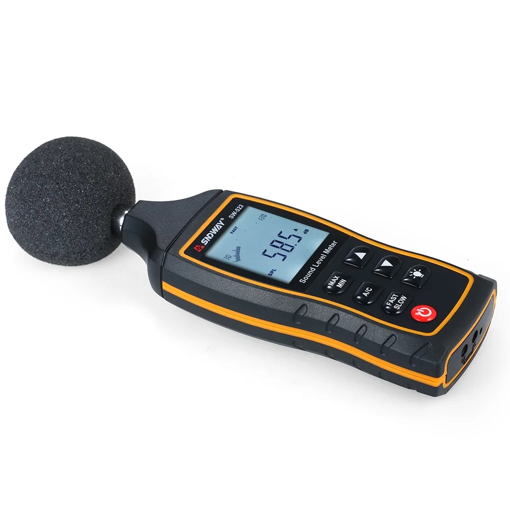 High Accuracy LCD Digital Sound Level Meter 30-130dB W56716