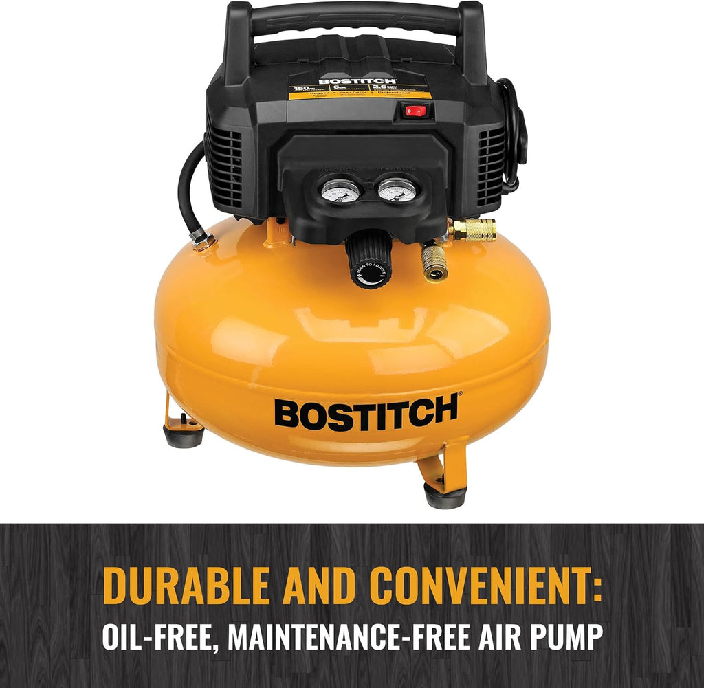 6 Gallon 150 PSI Oil-Free Air Compressor Kit G295