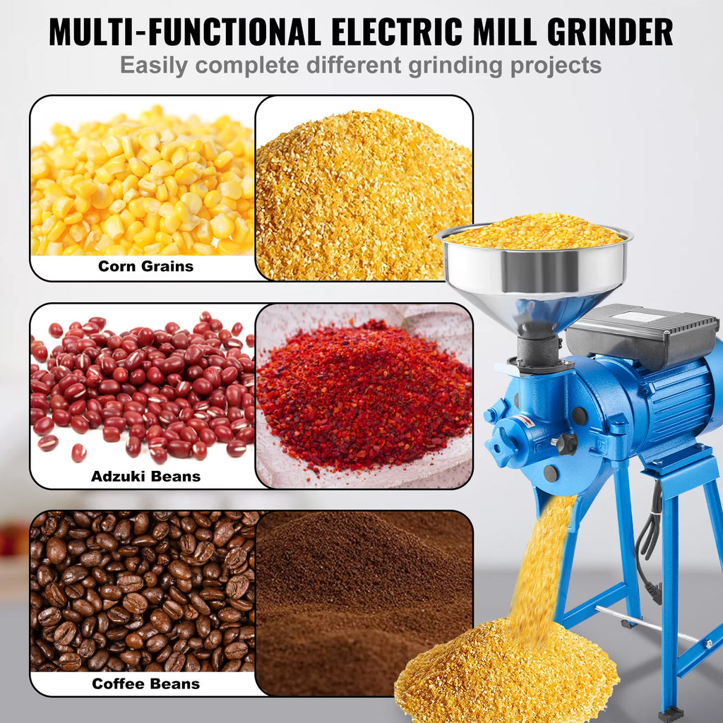 1500W Electric Grain Mill Grinder M529