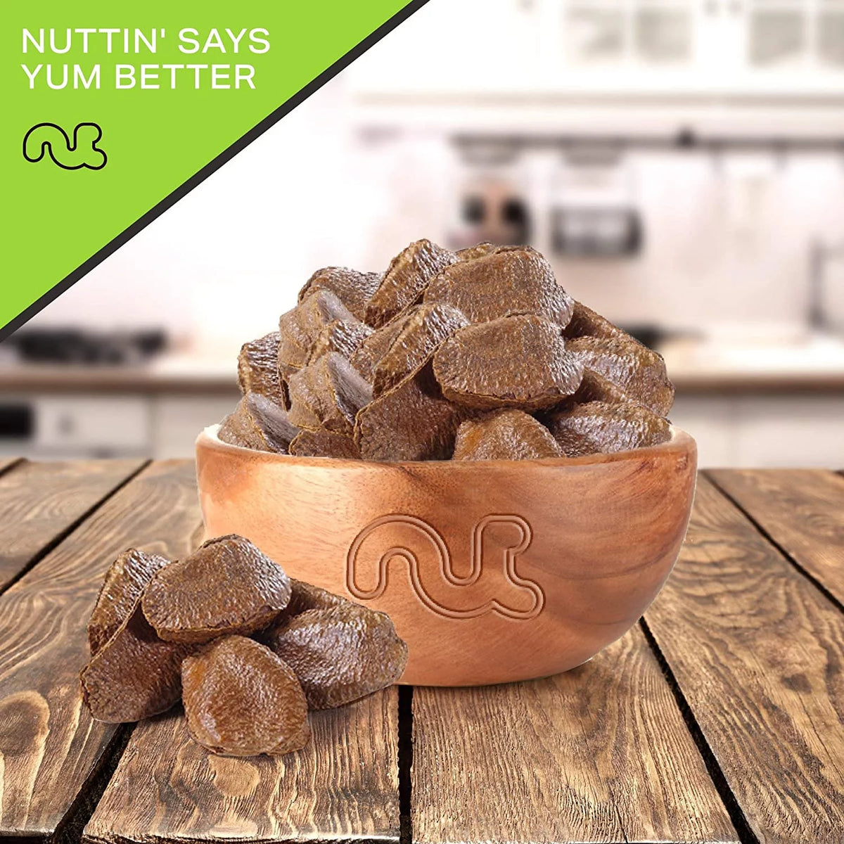 Raw In Shell Brazil Nuts (48oz - 3 lbs) M839937
