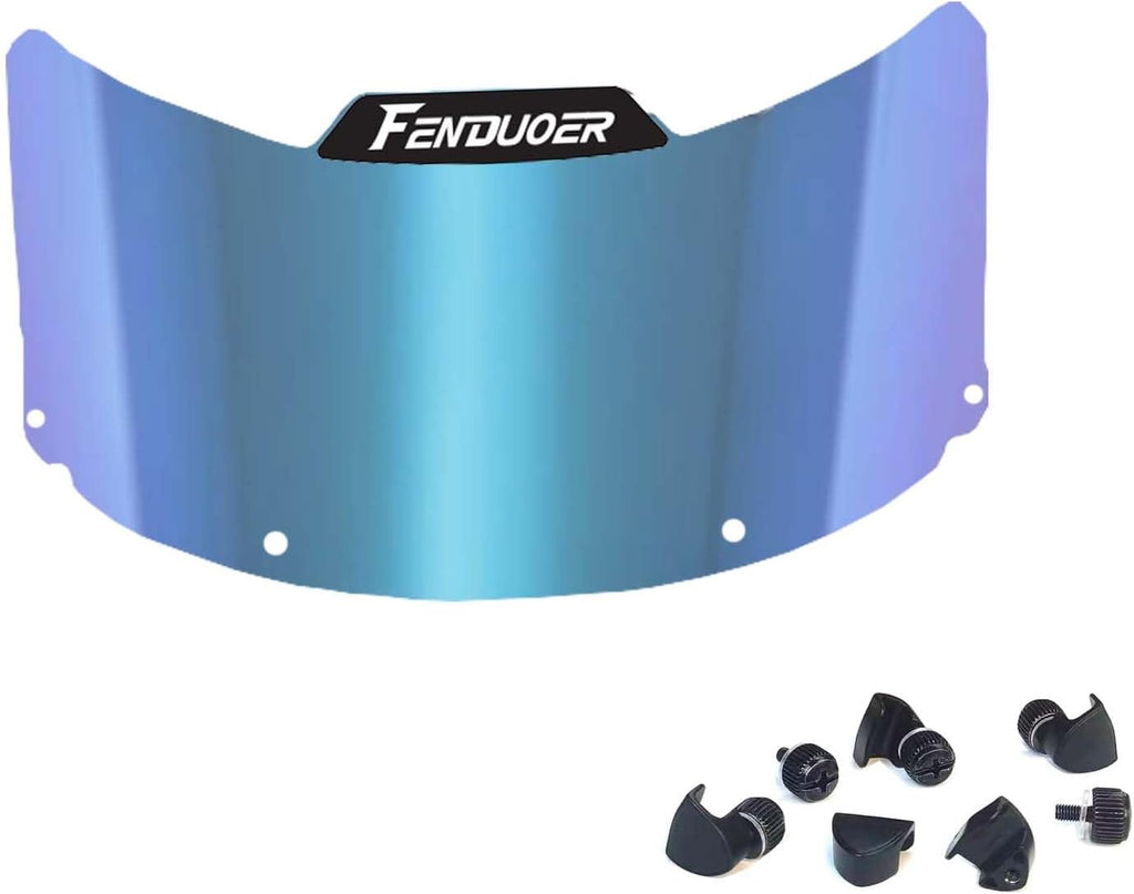 Clear Blue Sports Sunglasses Visor for Defense Fielder’s Mask B2627