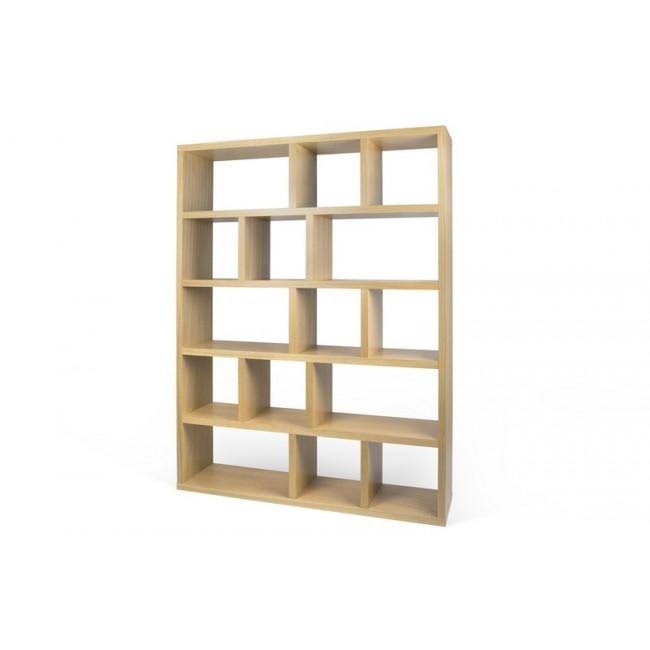 5 Levels Bookcase 150 cm Pure White Q820
