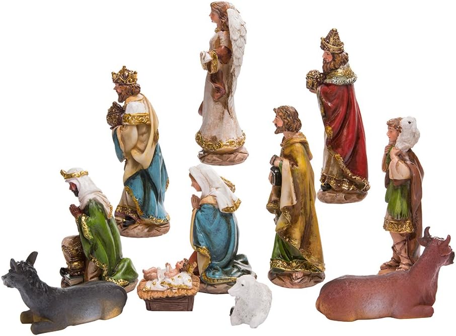 6" Nativity Set with 11 Figures O389857