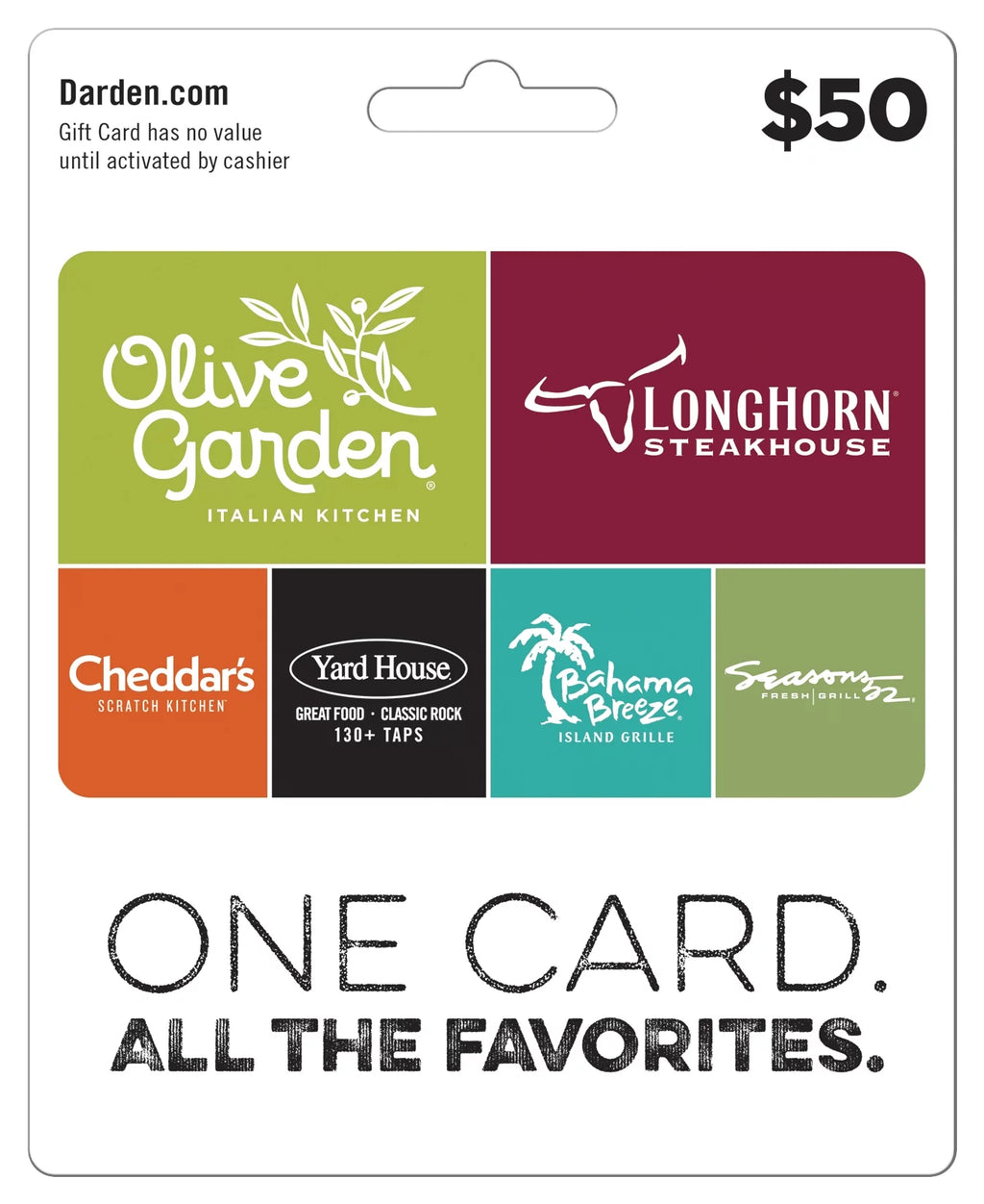 $50 Gift Card S276077
