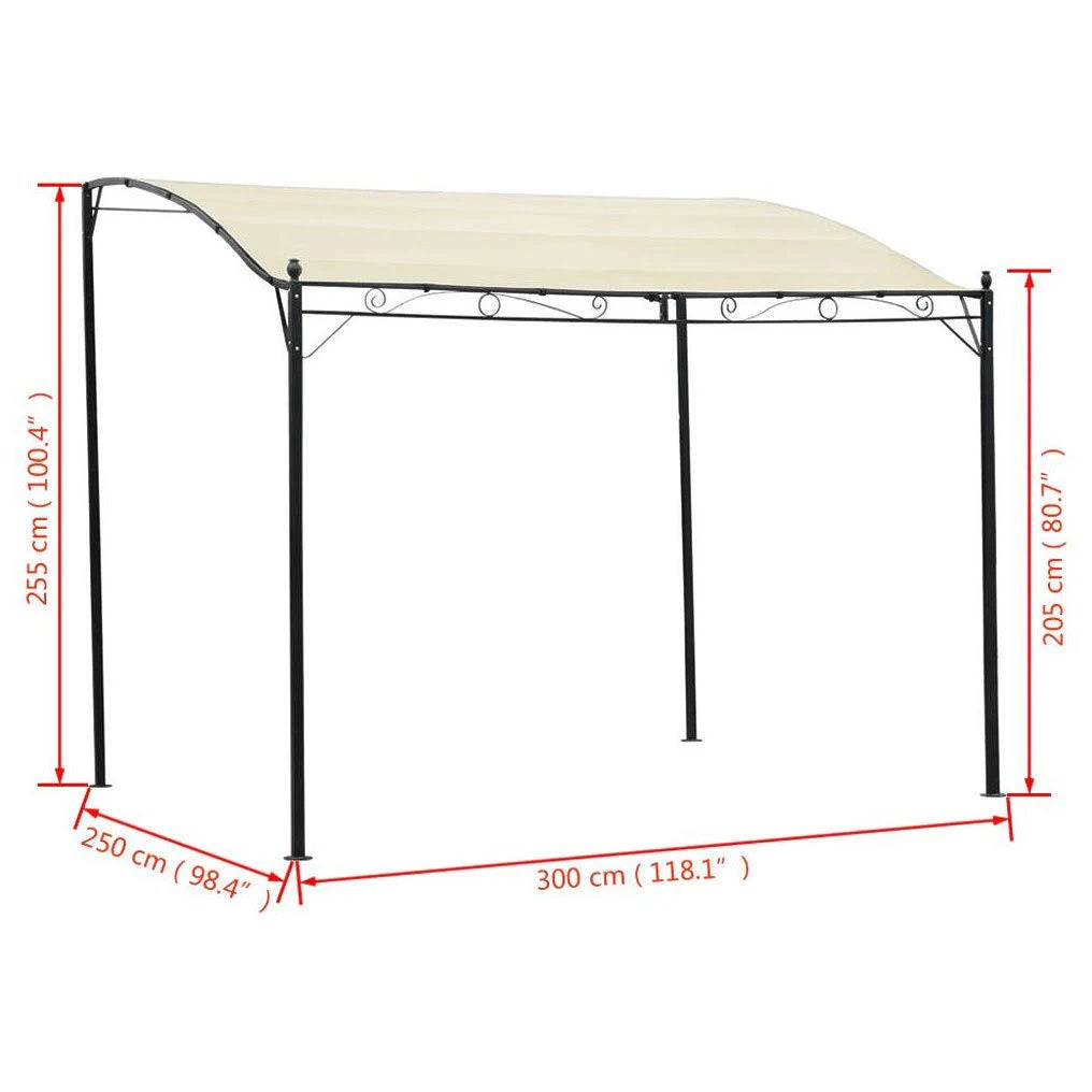Cream White Outdoor Garden Marquee Party Wedding Tent Canopy Z521