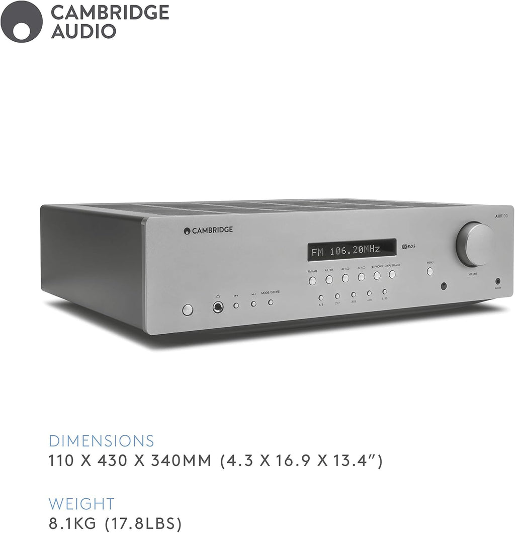 100-Watt Stereo Receiver with Bluetooth E56036
