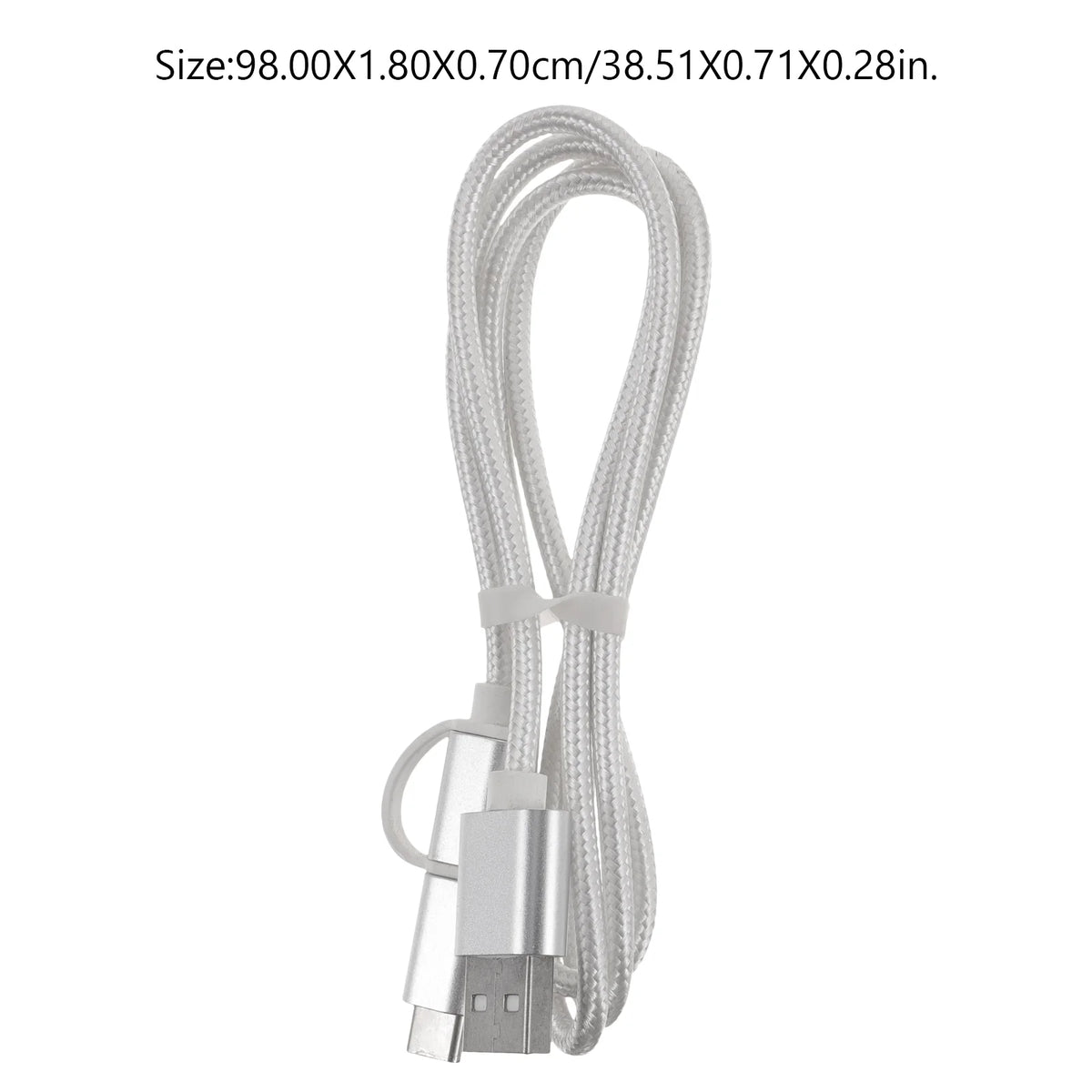 2 Pcs Phone Car Charger Cord Cables Data Line T535508