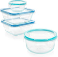 8-Piece Pyrex Glass Food Storage Container Set P387