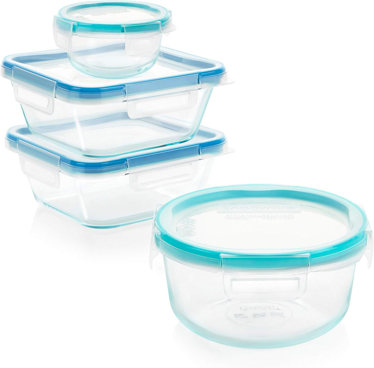 8-Piece Pyrex Glass Food Storage Container Set P387