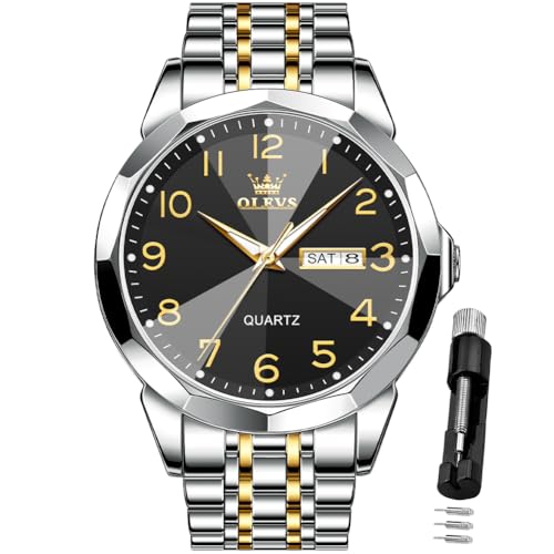 Minimalism Business Dress Analog Quartz Stainless Steel Waterproof Luminous Classic Date Men Wrist Watch V480