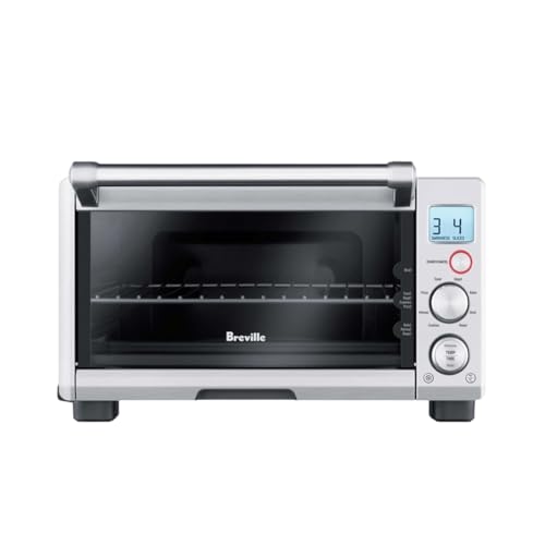 Compact Smart Oven Countertop Toaster Oven, Brushed Stainless Steel F66069