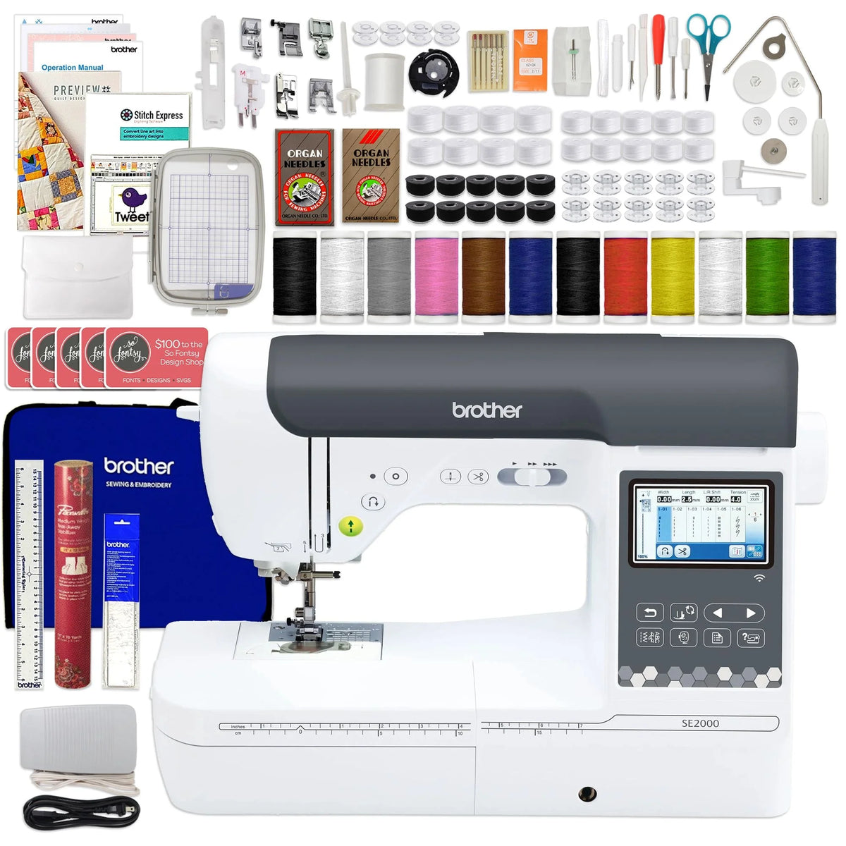 Embroidery & Sewing Machine O208872