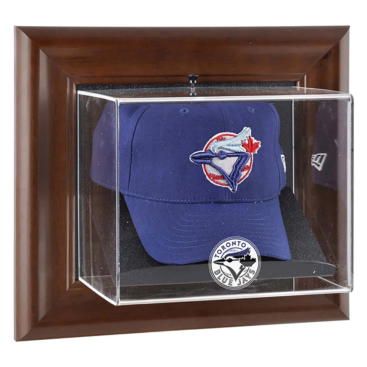 Brown Framed Wall-Mounted Cap Case C922