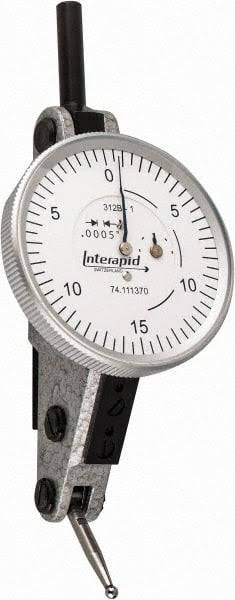 0.06 inch Range 0.0005 inch Graduation Horizontal Dial Test Indicator P603