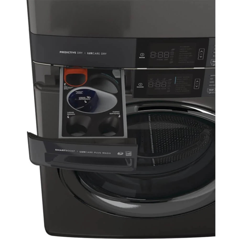 4.5 Cu. Ft. Washer 8 Cu. Ft. Dryer Electric Stacked Laundry Center L135