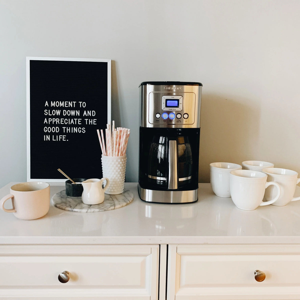14 Cup Programmable Silver Coffeemaker O732986