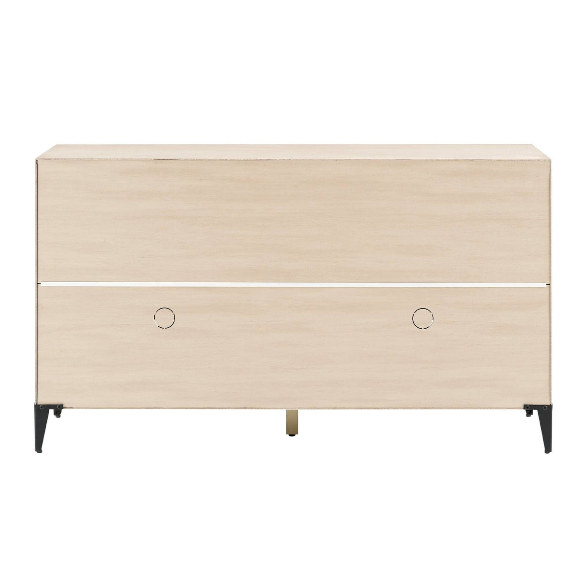 58-Inch 2-Drawer Fluted Glass Door Sideboard A415685
