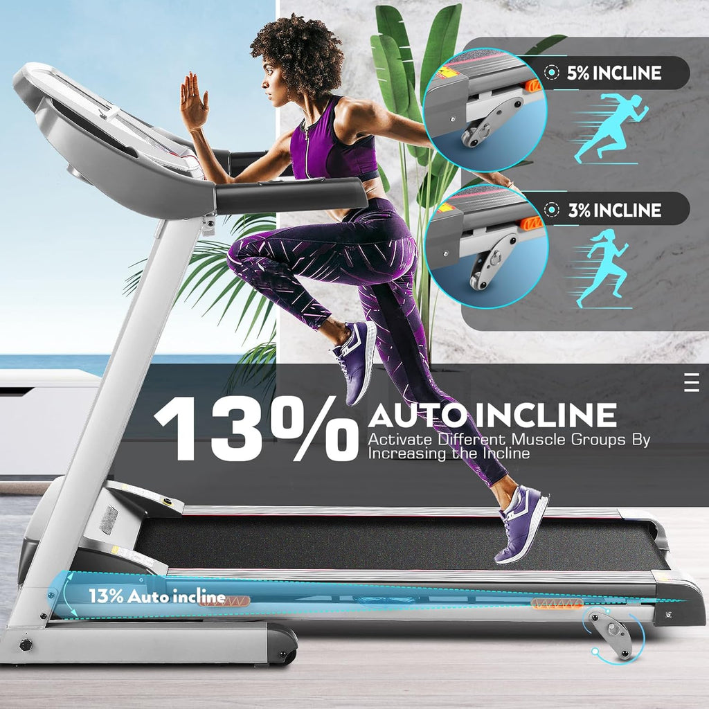 3.0 HP Electric Treadmill with Incline X810