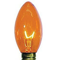 Orange C9 Incandescent Dimmable Light Bulb Set of 25 Z3380