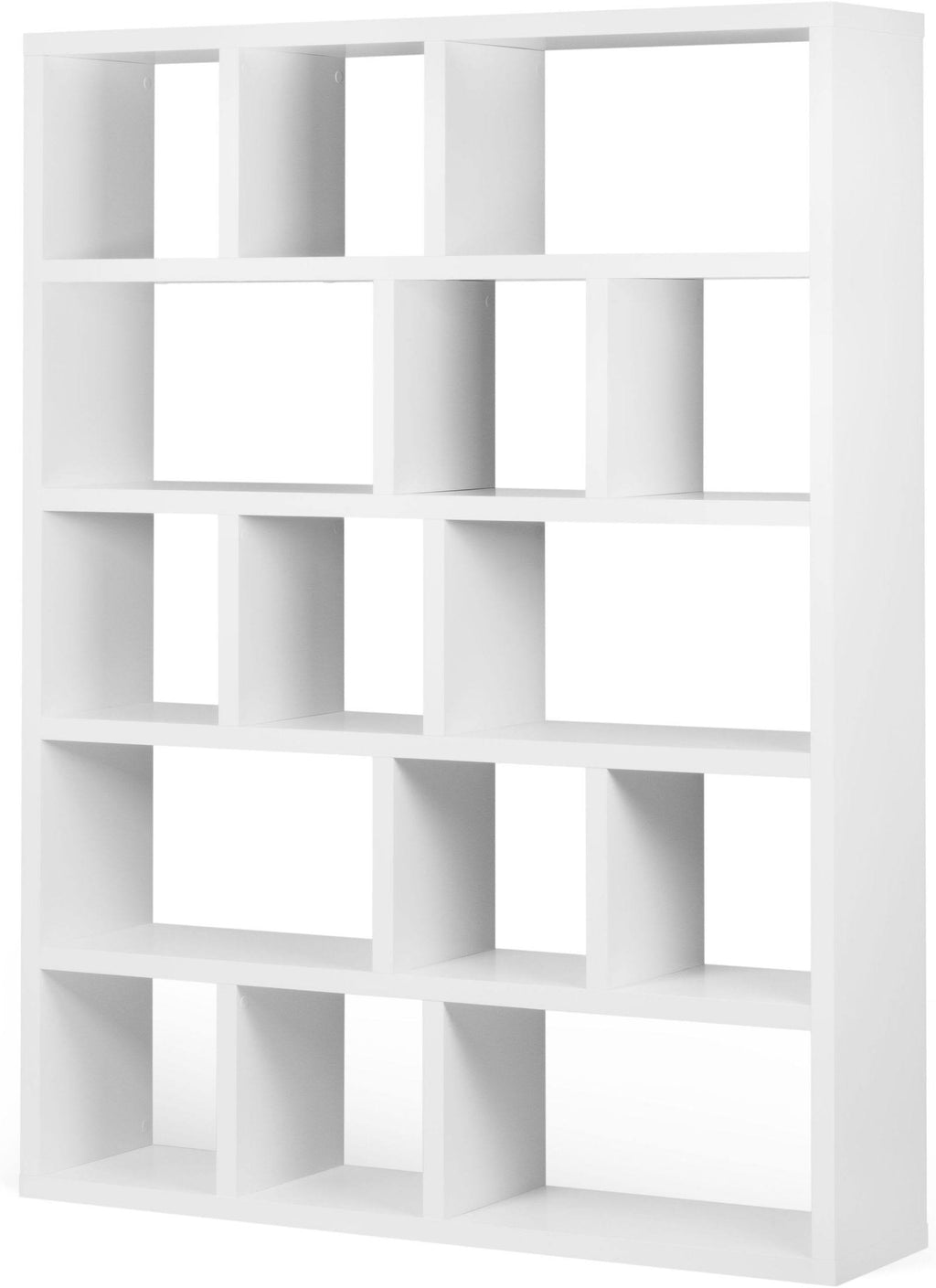 5 Levels Bookcase 150 cm Pure White Q820