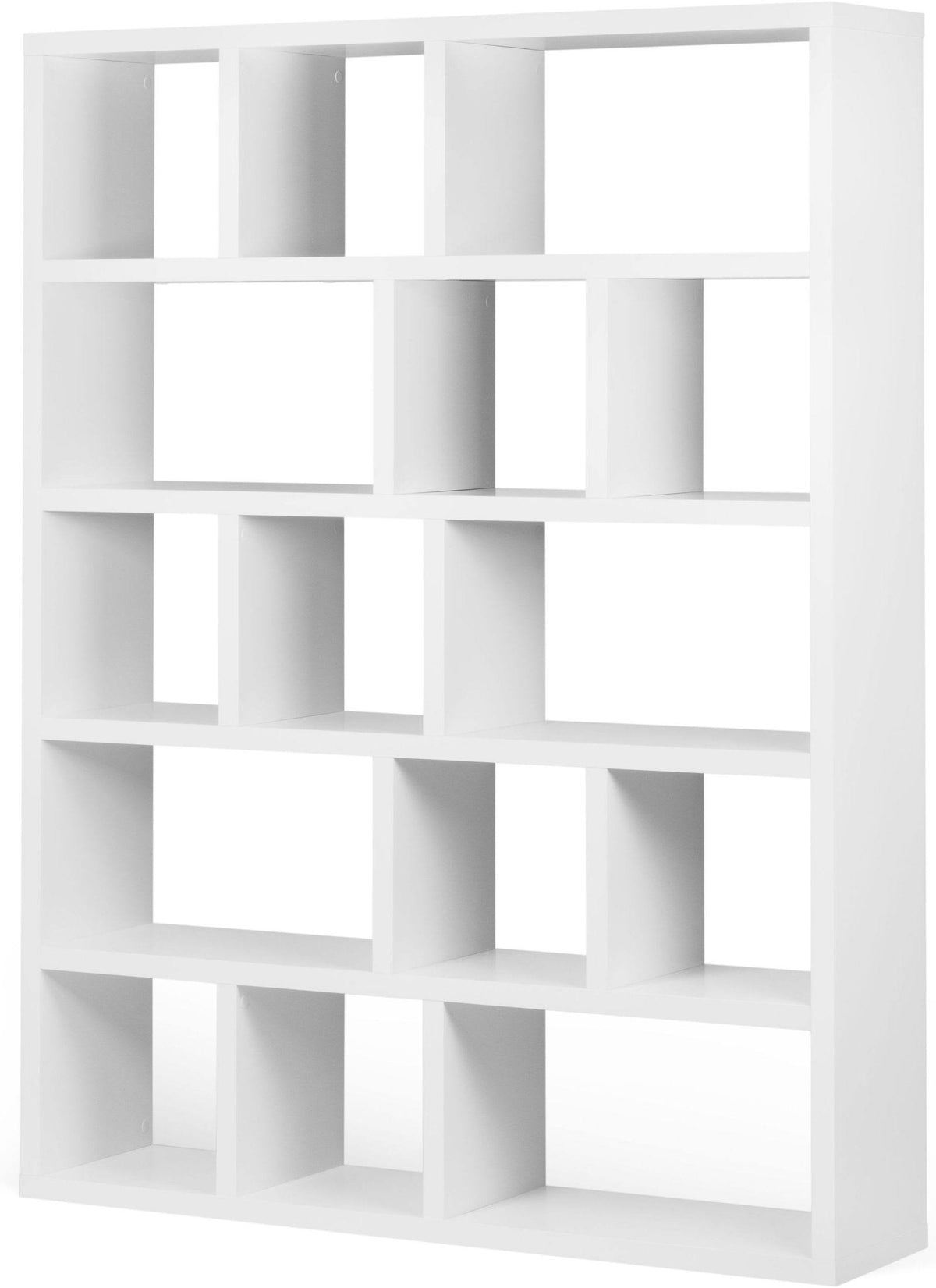 5 Levels Bookcase 150 cm Pure White Q820