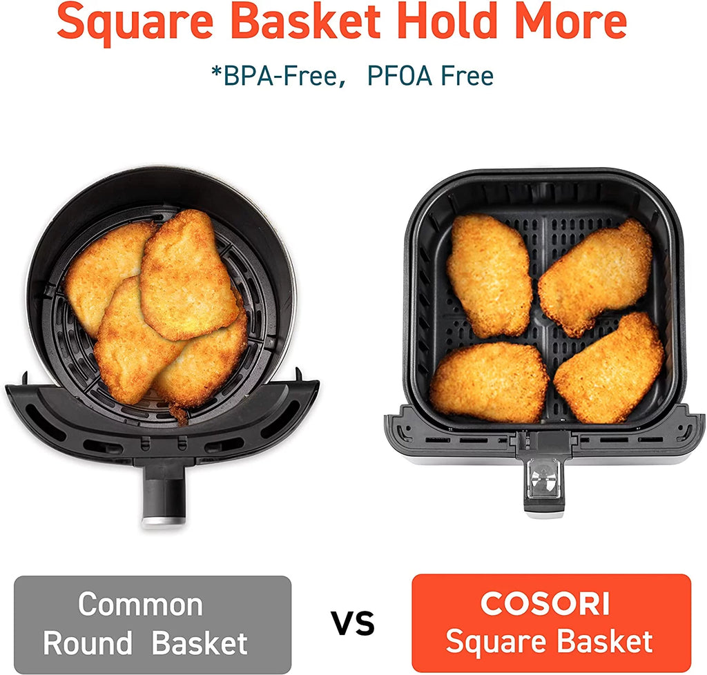 Black 5.8 QT Air Fryer V468848