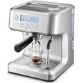 Espresso Machine with LCD Display and Milk Frother V429