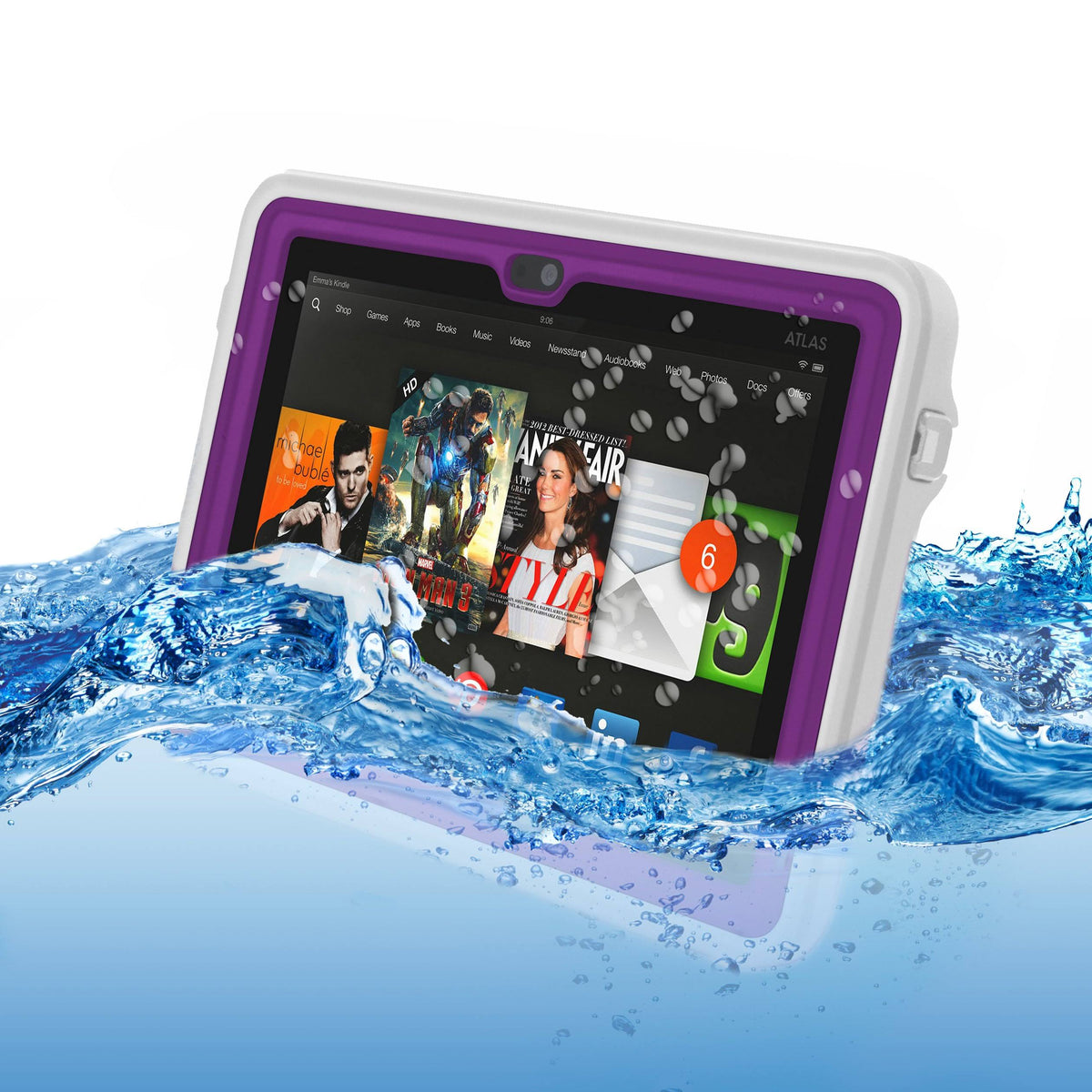 Waterproof Case for Kindle Fire HDX 7 P448240