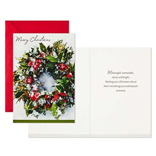 40 Cards and Envelopes Boxed Christmas Cards Y834